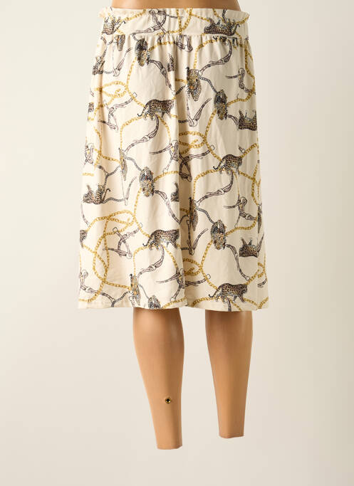 Fustă midi bej HAILYS femeie