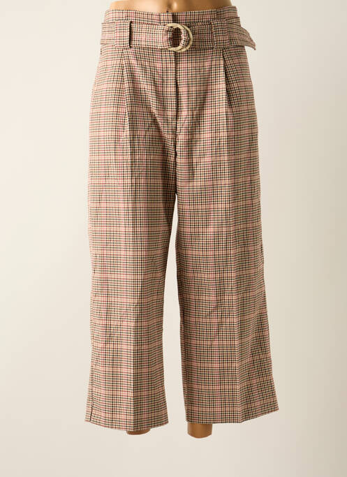 Pantalon 7/8 roz MANGO femeie