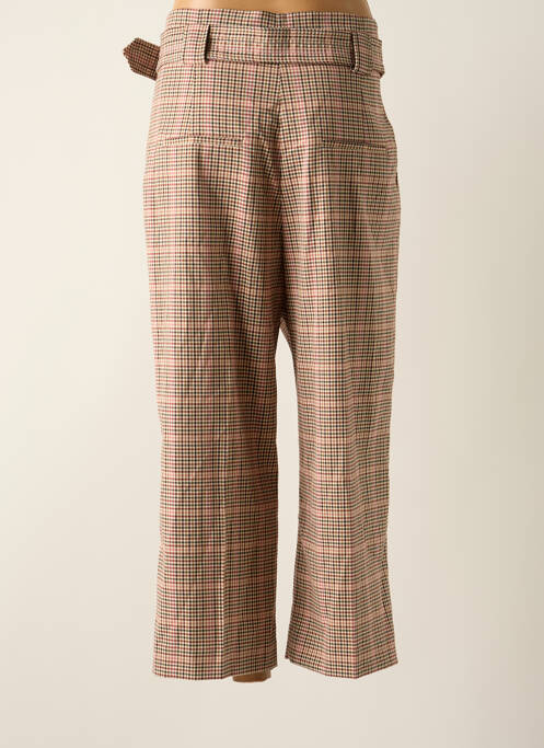 Pantalon 7/8 roz MANGO femeie