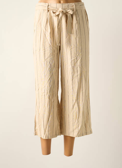 Pantalon trei sferturi bej VILA femeie