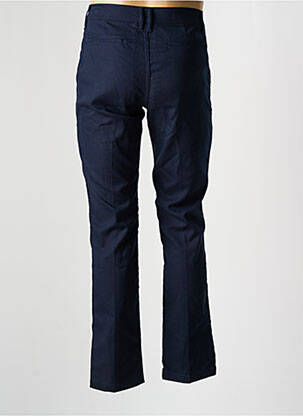 Pantalon chino închidere cu fermoar sub clapetă cu cârlig mărime normală albastru R.EV 1703 BY REMCO EVENPOEL  bărbat