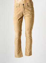 Pantalon slim elasticitate talie joasă bej JACK & JONES homme