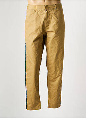 Pantalon drept țesătură poplin mărime normală bej JACK & JONES bărbat