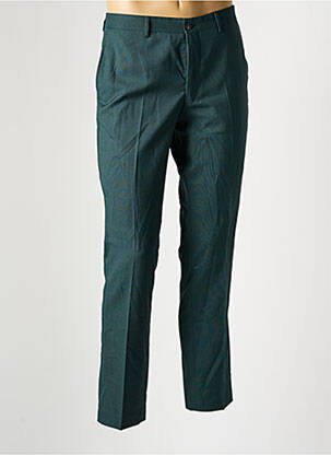 Pantalon chino închidere cu fermoar sub clapetă cu nasturi verde JACK & JONES bărbat