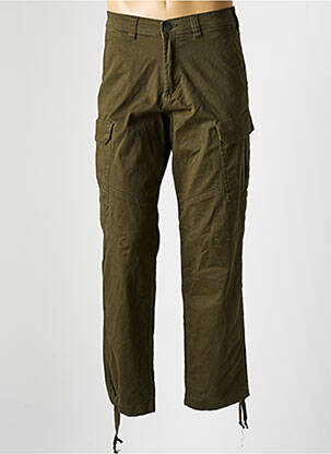 Pantalon cargo strânsă pe partea de jos mărime normală verde JACK & JONES bărbat