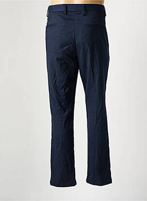 Pantalon chino țesătură poplin mărime normală albastru BRUCE & BUTLER  bărbat