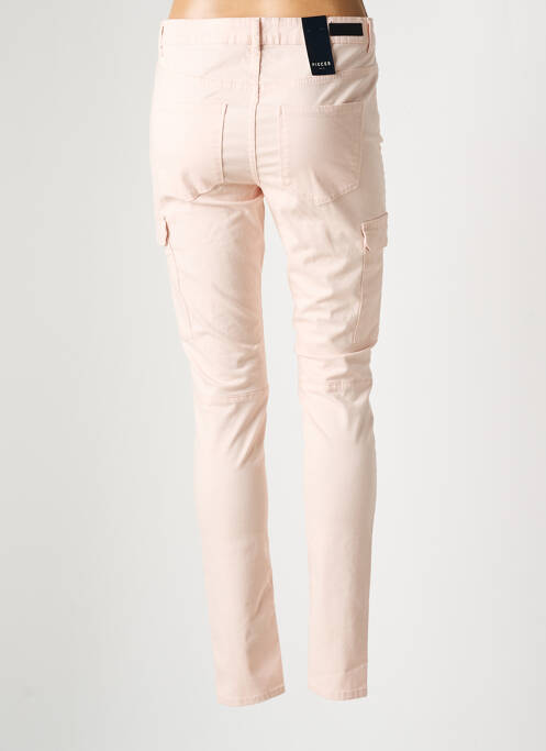 Pantalon cargo roz PIECES femeie