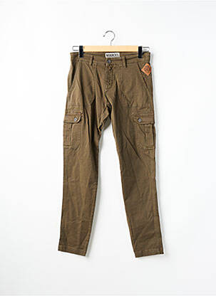 Pantalon drept croială dreaptă verde LE FABULEUX MARCEL DE BRUXELLES bărbat