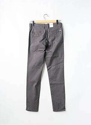 Pantalon slim închidere cu fermoar sub clapetă cu nasturi gri JACK & JONES bărbat