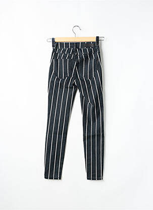 Pantalon slim talie înaltă talie înaltă negru ONLY femeie