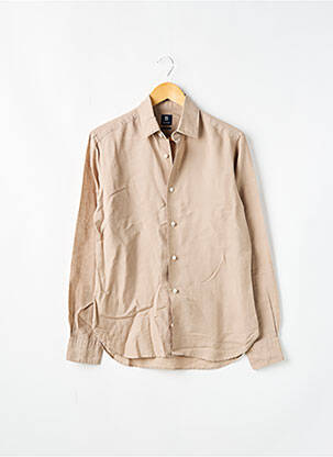 Cămașă cu mâneci lungi bej BOGGI MILANO bărbat