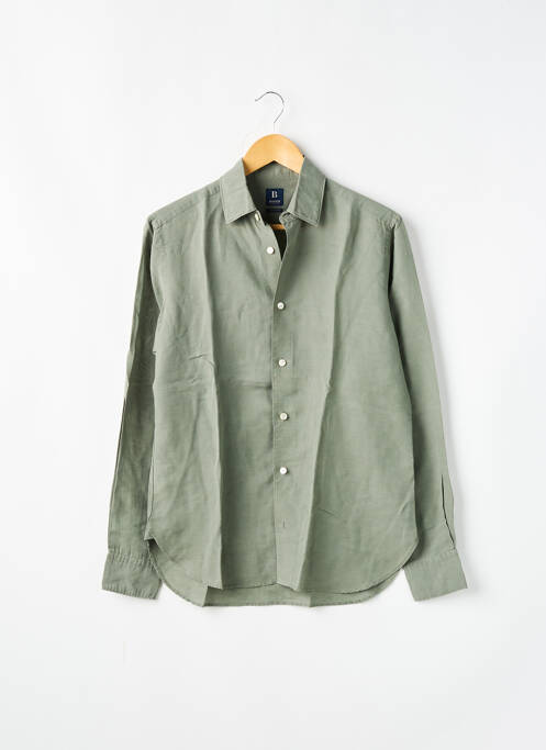 Cămașă cu mâneci lungi verde BOGGI MILANO bărbat