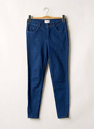 Blugi cu croială slim albastru SÉZANE BY MORGANE SÉZALORY femeie