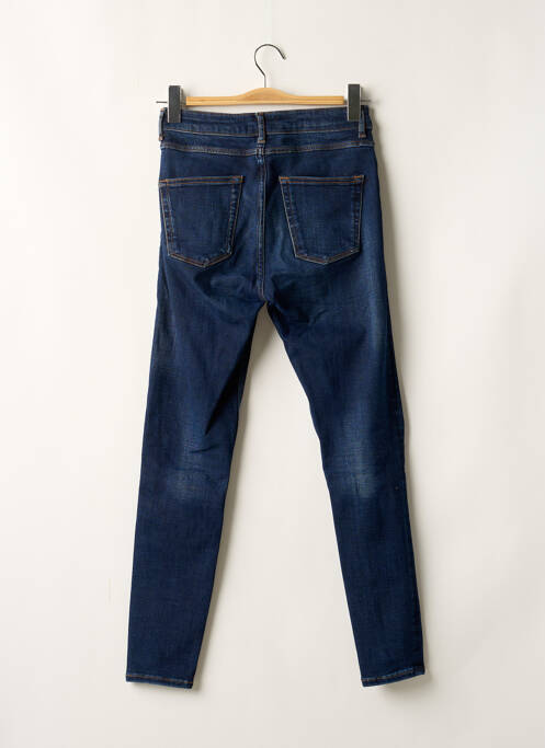 Blugi cu croială slim albastru ZARA femeie