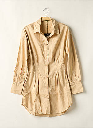 Rochie midi bej PRETTY LITTLE THING femeie