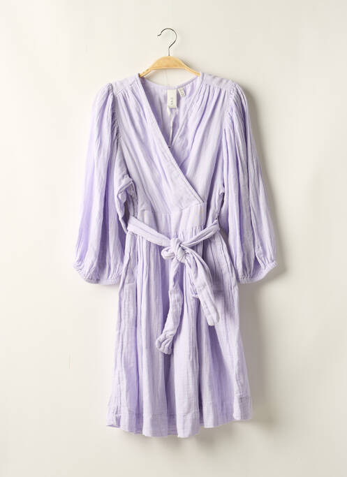 Rochie midi violet Y.A.S femeie