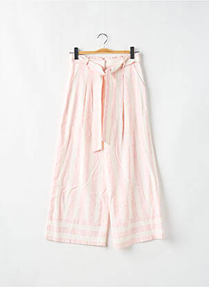 Pantalon evazat roz FRNCH femeie