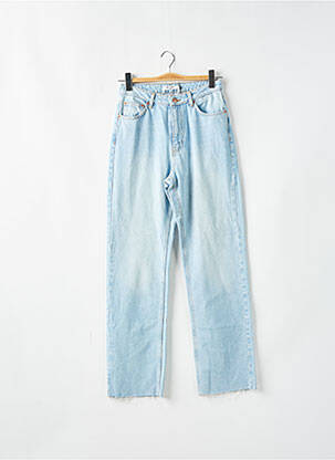 Blugi cu croială dreaptă albastru NA-KD femeie