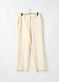 Pantalon drept elasticitate mărime normală bej SELECTED femme