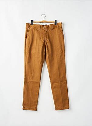 Pantalon chino închidere cu fermoar sub clapetă cu cârlig mărime normală maro DICKIES bărbat