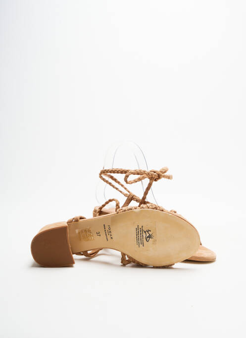 Sandale/Pantofi decupați maro JONAK femeie