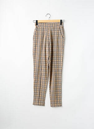 Pantalon slim talie elastică portocalie CEMI BY CÉLINE femeie
