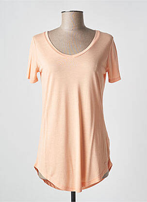 Tricou elasticitate mâneci scurte roz LTB femeie