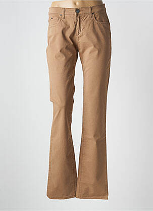 Blugi cu croială dreaptă maro TRUSSARDI JEANS femeie