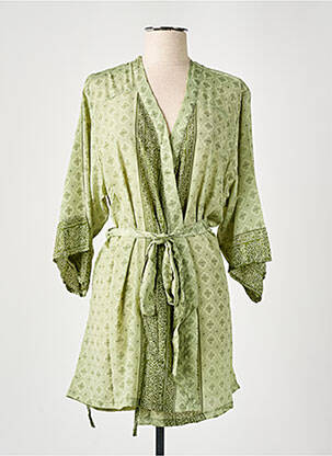 Jachete kimono verde LARA-ETHNICS femeie