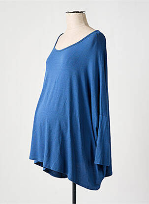 Bluză de maternitate albastru BE FUN femeie