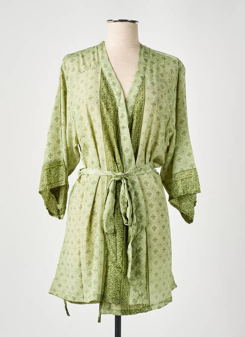 Jachete kimono verde LARA-ETHNICS femeie