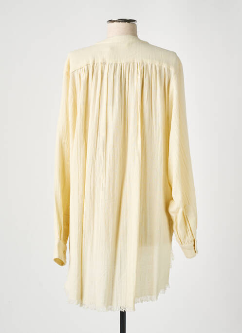 Tunică mâneci lungi bej NOTSHY femeie