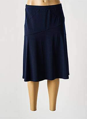 Fustă midi albastru KARTING femeie