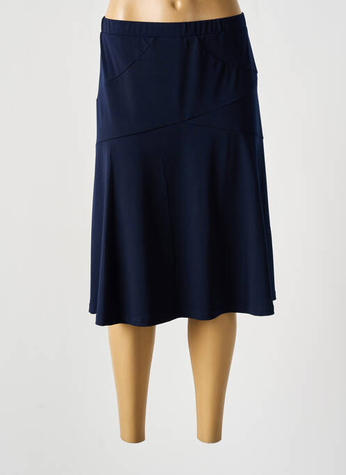 Fustă midi albastru KARTING femeie