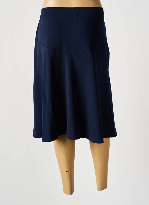 Fustă midi albastru KARTING femeie