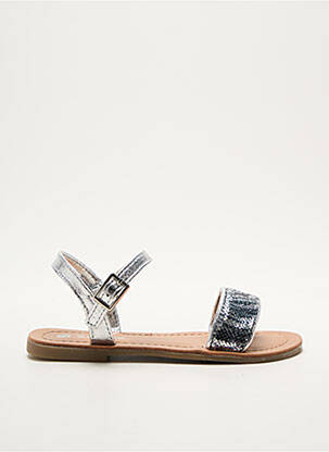 Sandale/Pantofi decupați argintiu SPROX fată