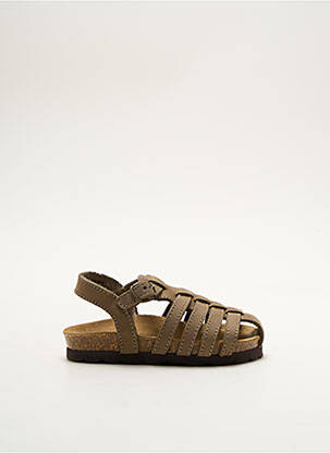 Sandale/Pantofi decupați verde REQINS băiat