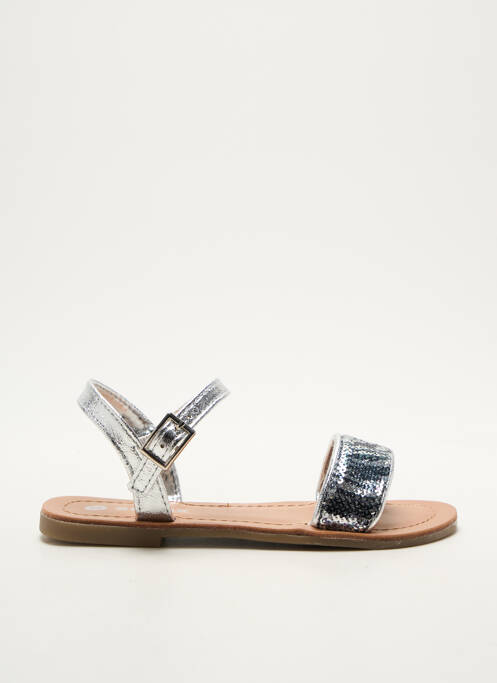 Sandale/Pantofi decupați argintiu SPROX fată