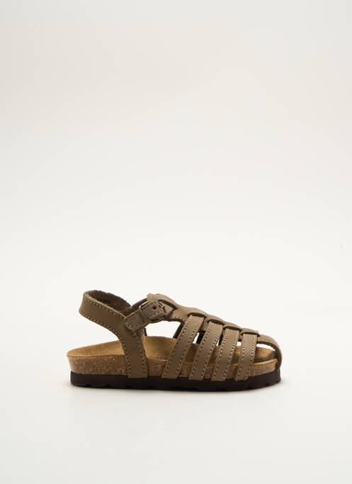 Sandale/Pantofi decupați verde REQINS băiat