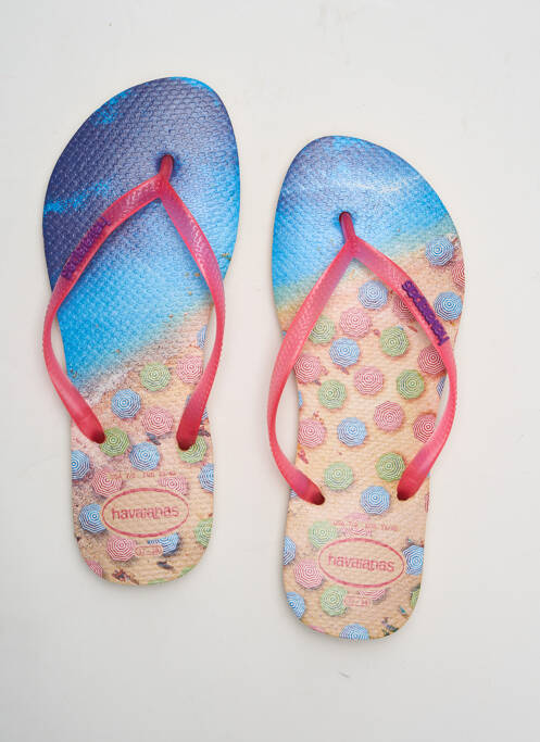 Șlapi roz HAVAIANAS femeie