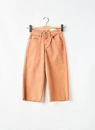 Pantalon evazat buzunare maro PLEASE fille