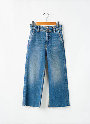 Blugi cu croială evazată albastru FINGER fată