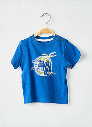 Tricou țesătură jersey mâneci scurte albastru TIMBERLAND băiat