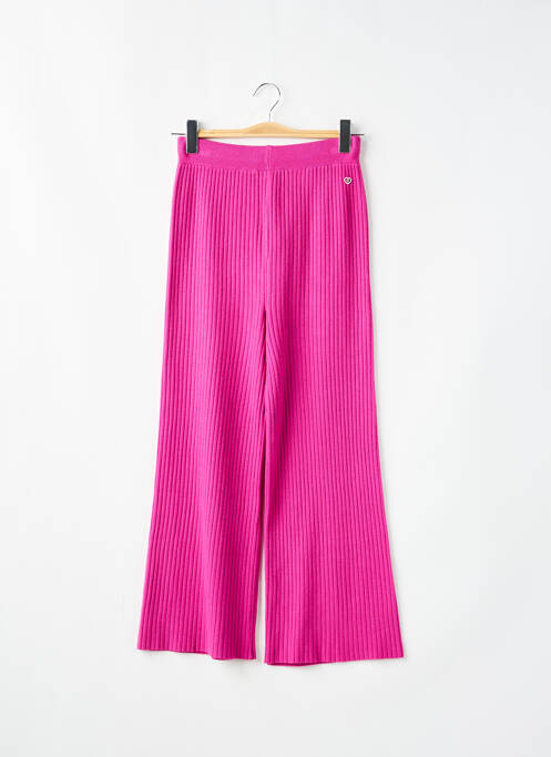 Pantalon evazat violet PLEASE fată