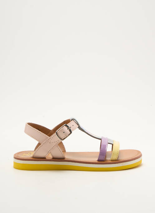 Sandale/Pantofi decupați violet POM D'API fată