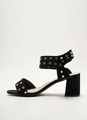 Sandale/pantofi decupați tip de talpă amortizantă toc de 4 la 6 cm negru CASSIS COTE D'AZUR femme