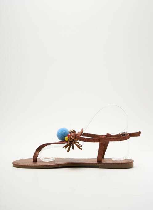 Șlapi maro CASSIS COTE D'AZUR femeie