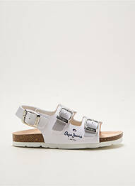 Sandale/pantofi decupați vârf deschis vârf deschis argintiu PEPE JEANS copil