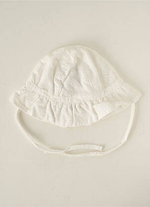 Pălărie alb ABSORBA fată