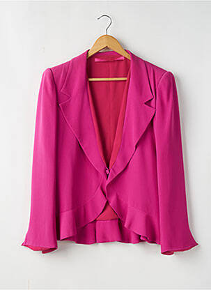 Sacou finisaj interior dublat roz EMANUEL UNGARO femeie